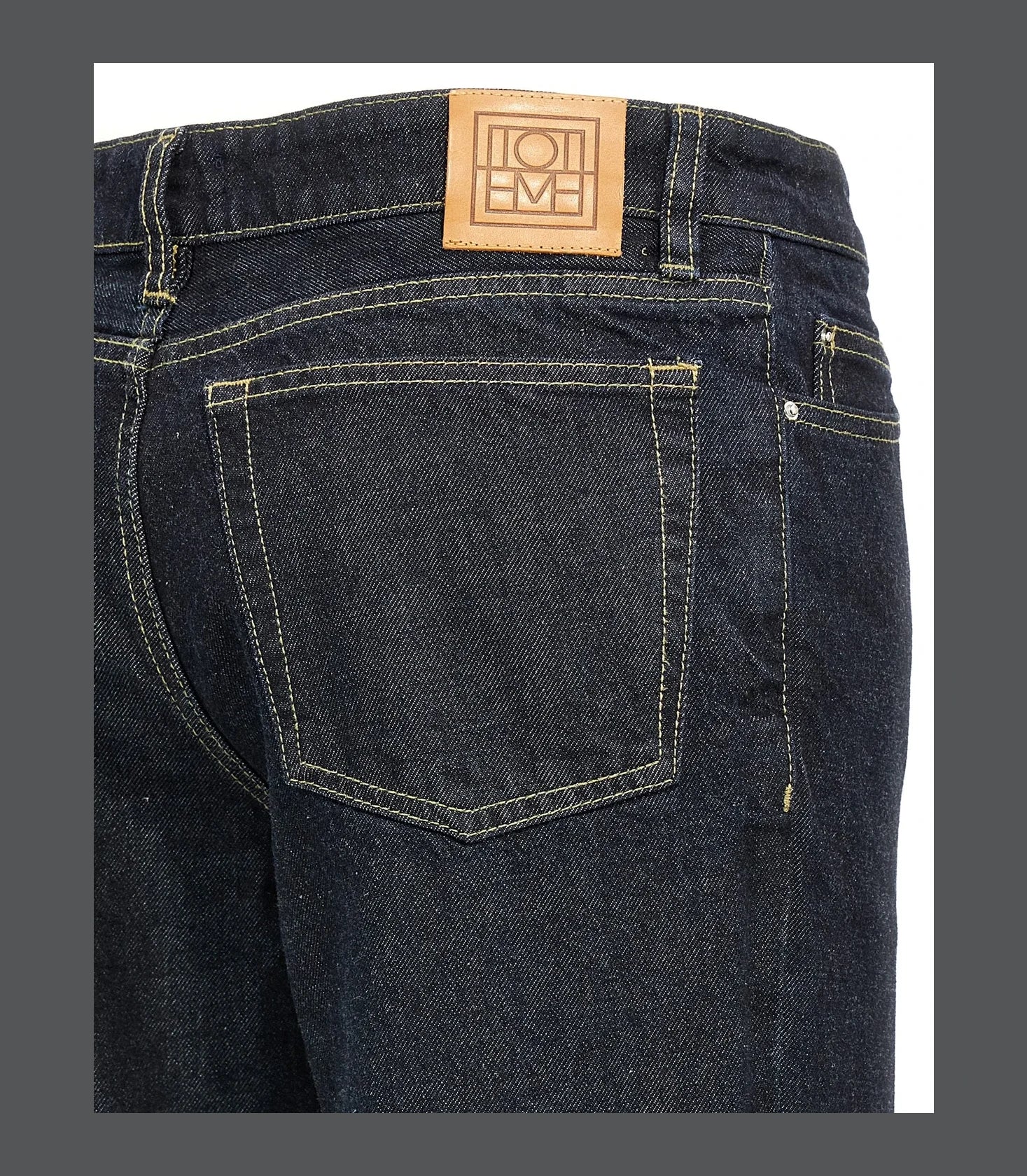 Toteme Jean in blue, Cotton — view 4