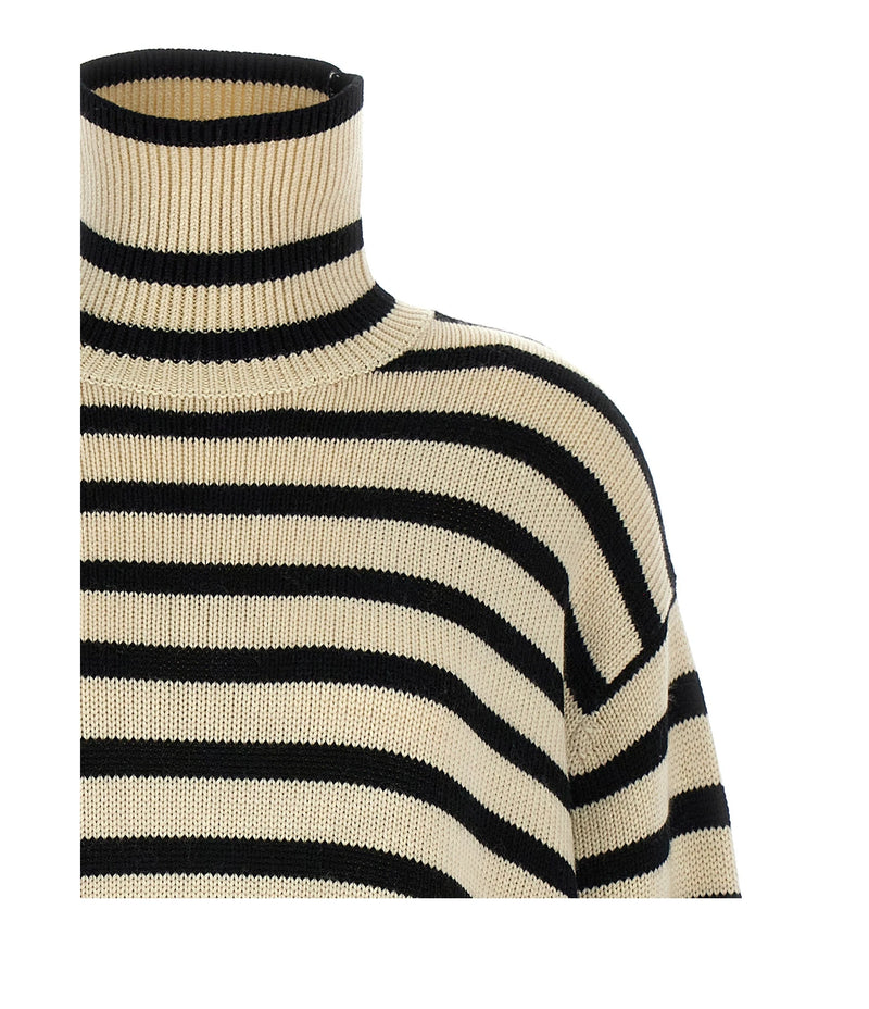 Toteme Sweater in beige, Wool — view 3