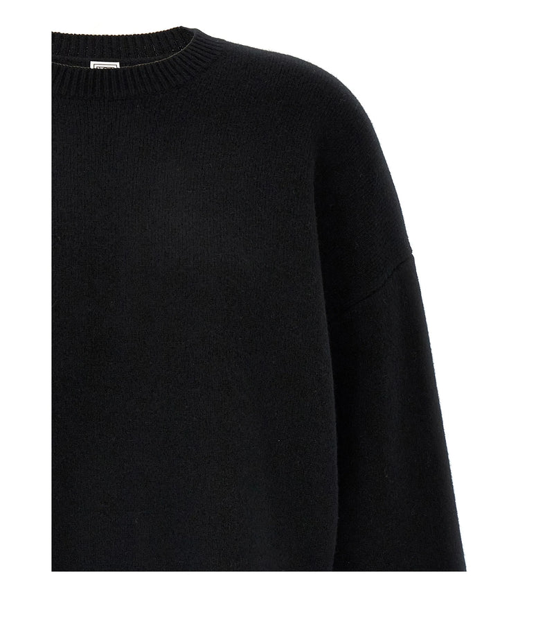Toteme Sweater in black, Polyester — view 3