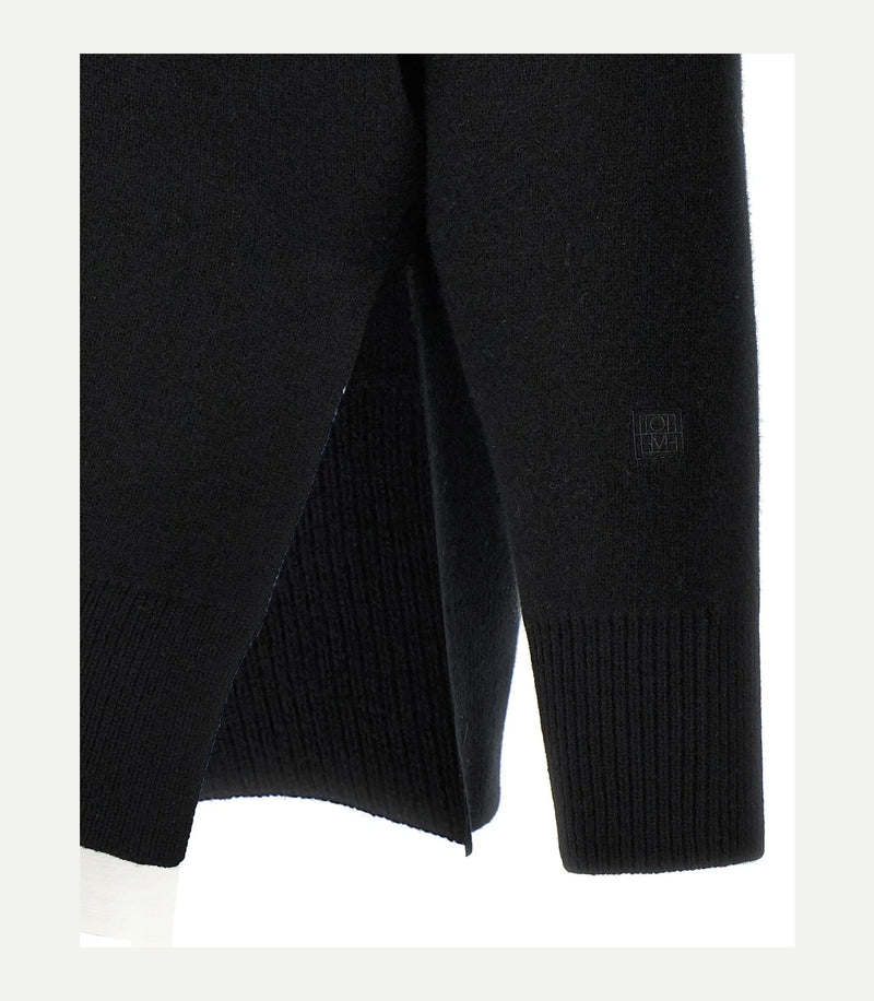 Toteme Sweater in black, Polyester — view 4