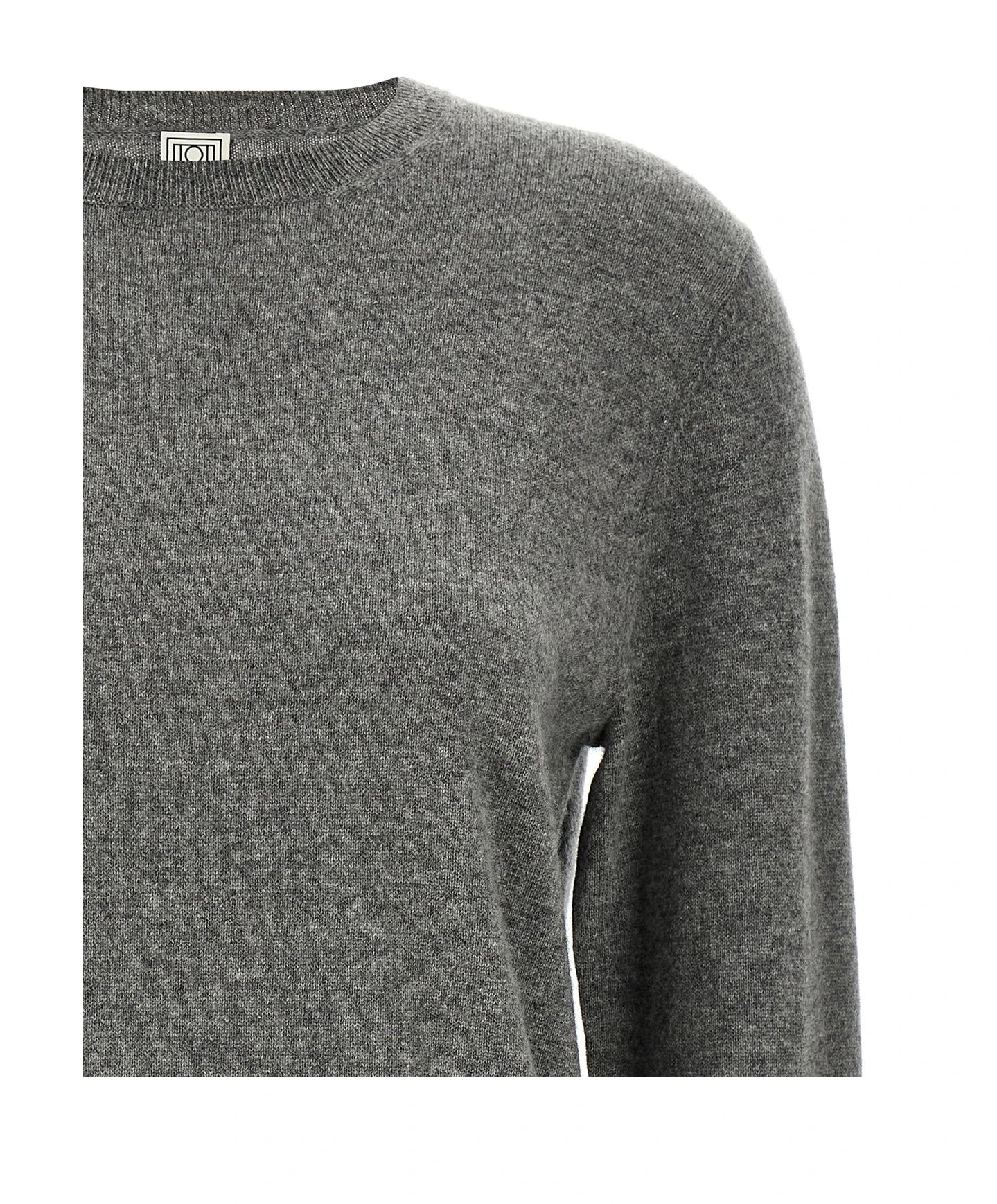 Toteme Sweater in gray, Cashmere — view 3