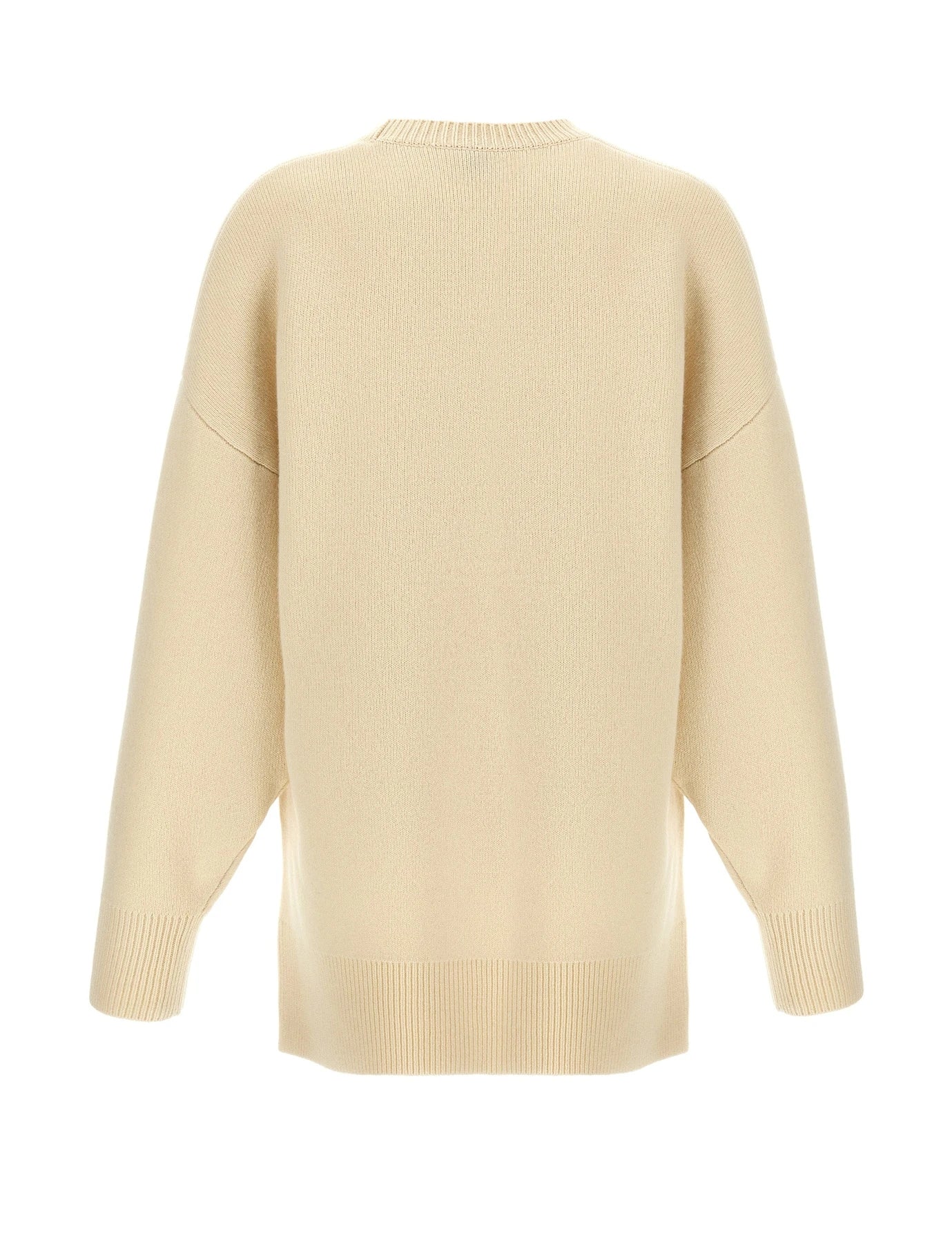 Toteme Sweater in white, Wool — view 2
