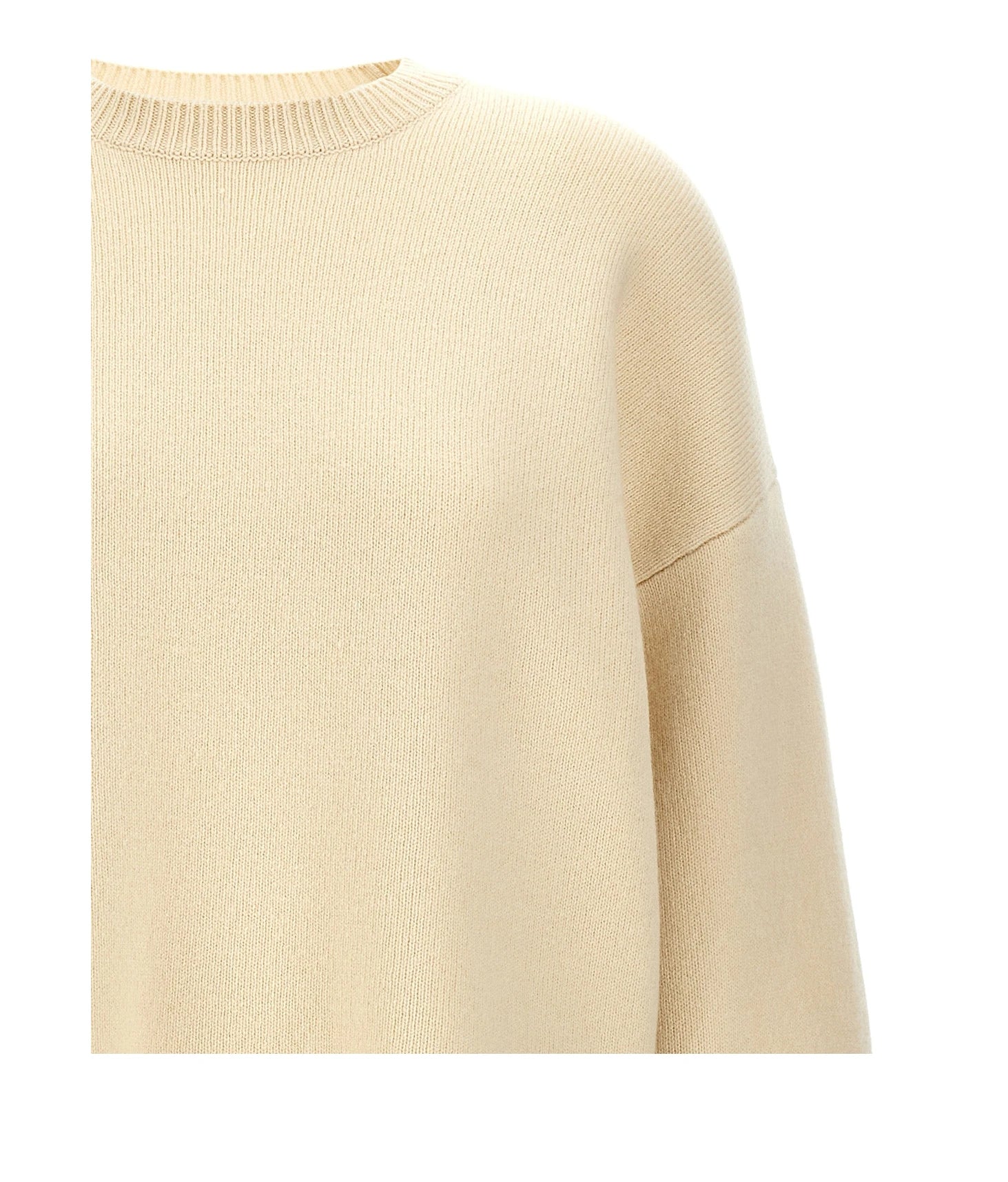 Toteme Sweater in white, Wool — view 3