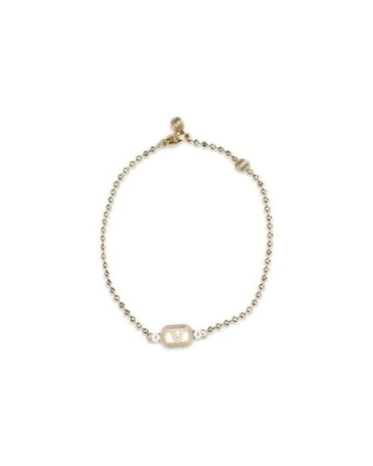 Valentino Garavani Gold Metal Bracelet 