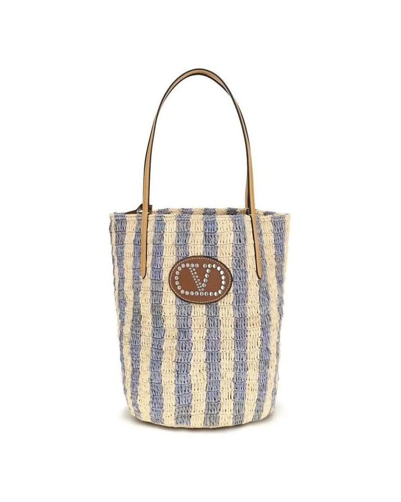 Valentino Garavani Raffia Bucket Bag 
