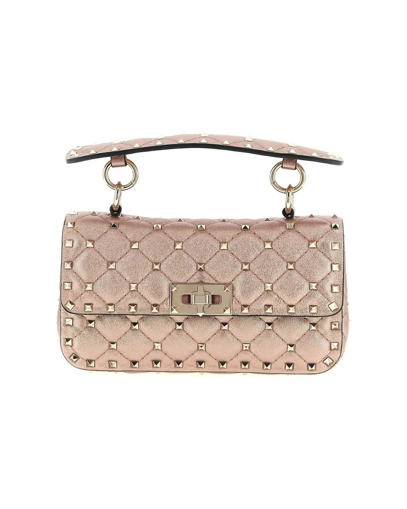 Valentino Garavani Shoulder Bag in pink, Lamb Leather