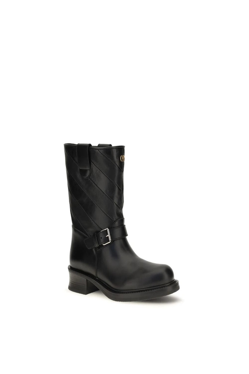 Valentino Garavani Black Ankle Boots 