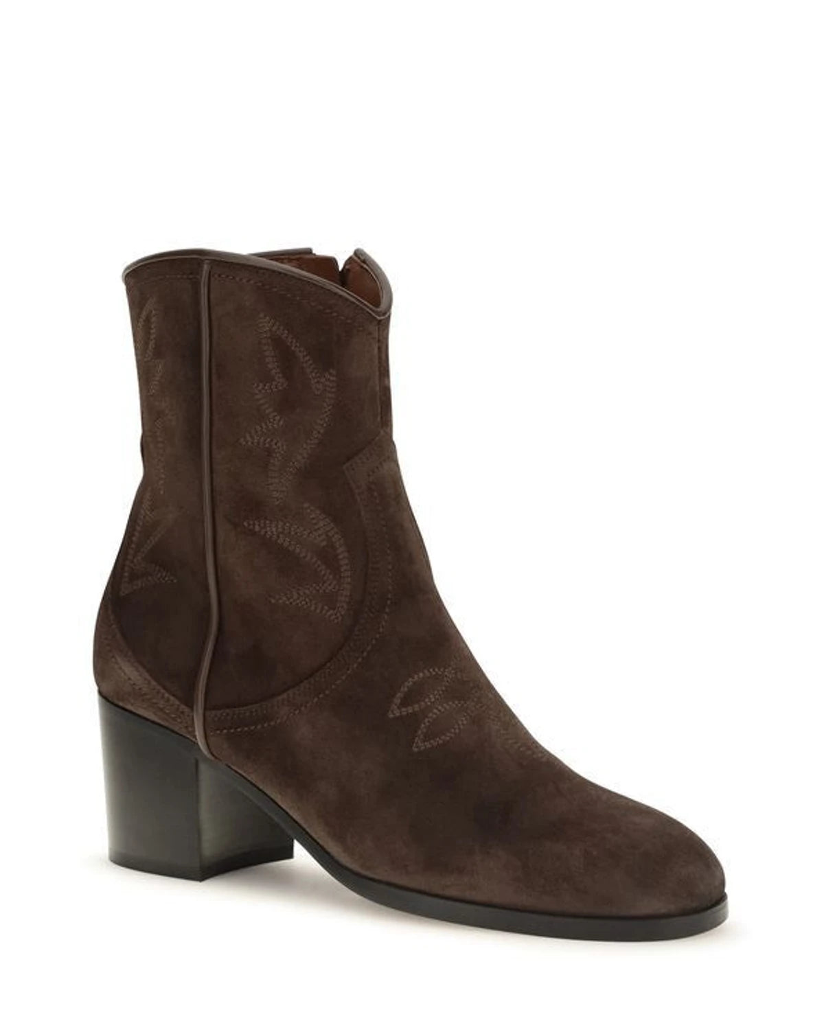 Valentino Garavani Ankle Boots in brown, Suede — view 2