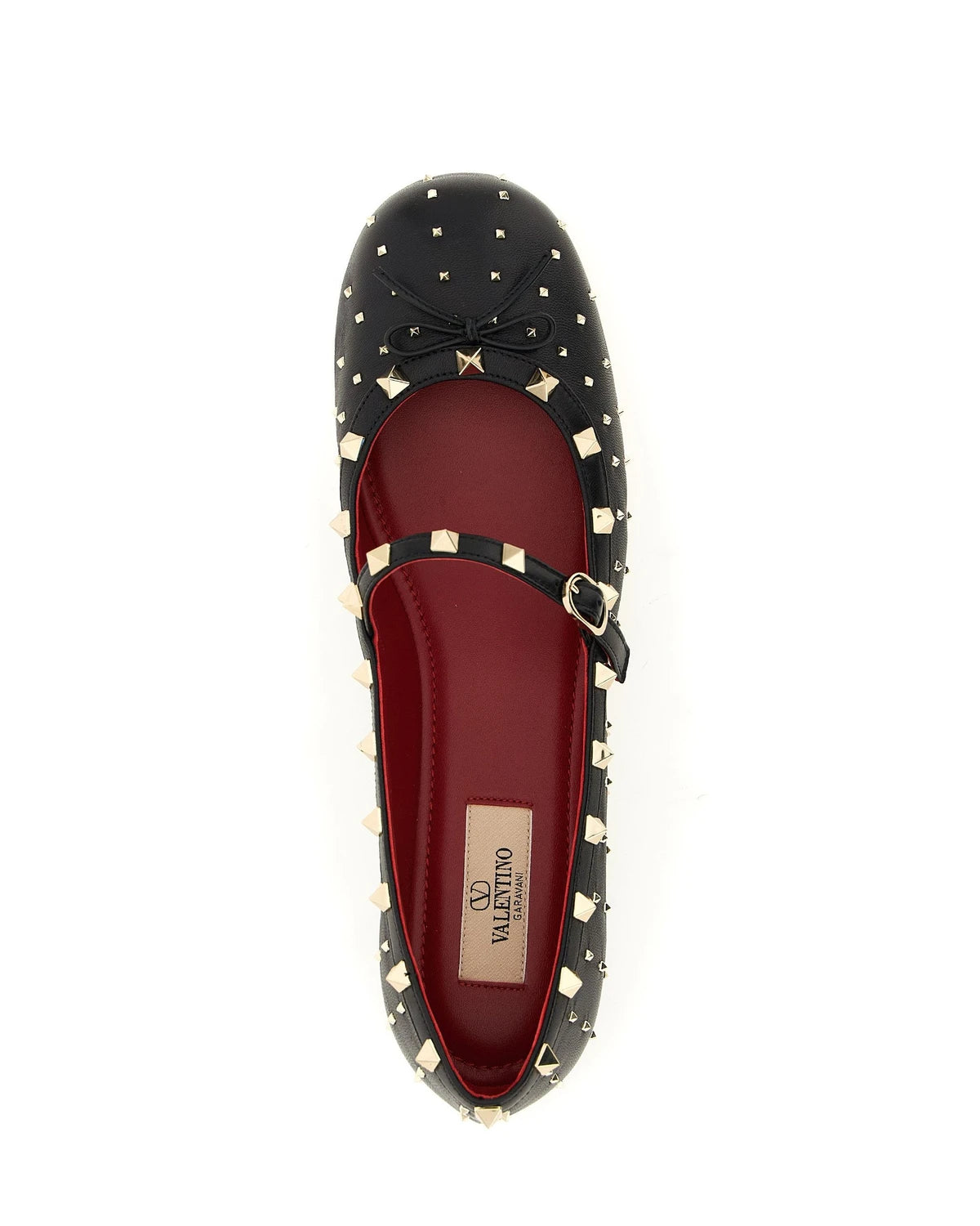 Valentino Garavani Ballet Flats in black, Lamb Leather — view 4
