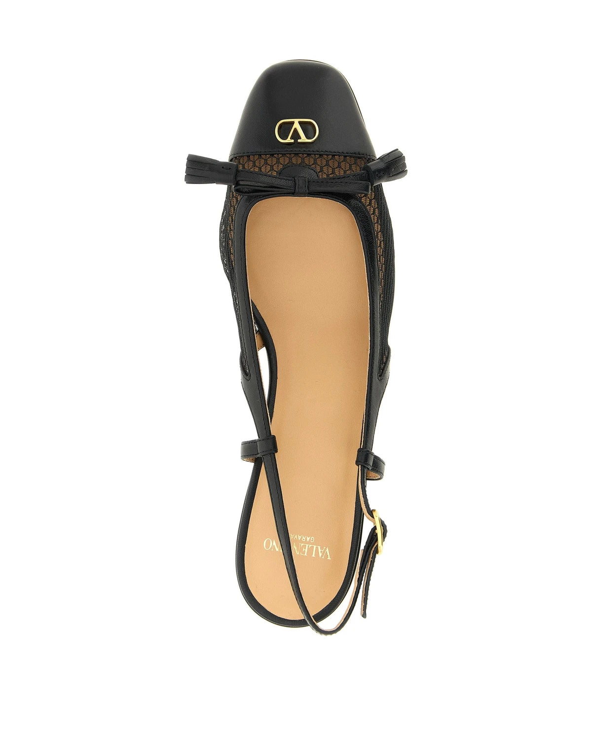 Valentino Garavani Ballet Flats in black, Leather — view 4