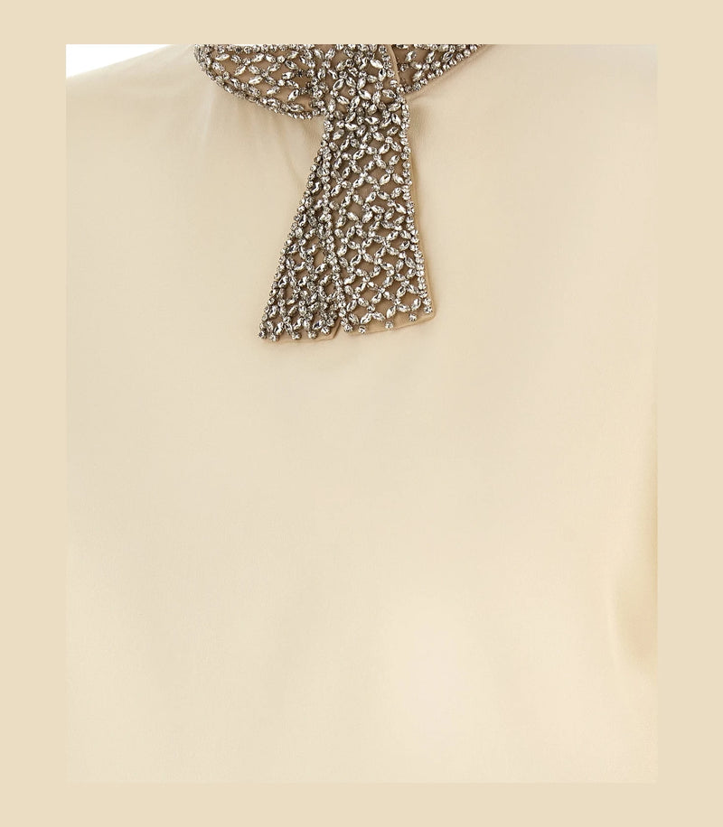 Valentino Garavani Blouse in white, Silk — view 4