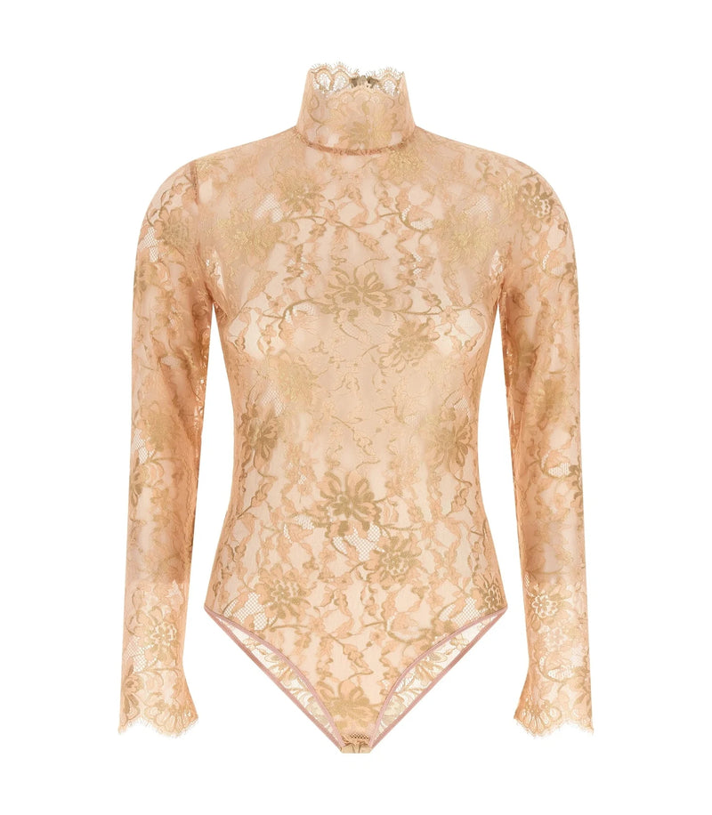 Valentino Garavani Bodysuit in pink, Polyamide