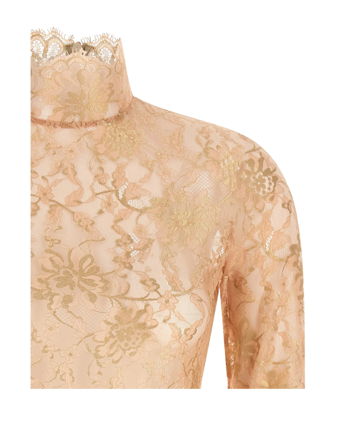Valentino Garavani Bodysuit in pink, Polyamide — view 3