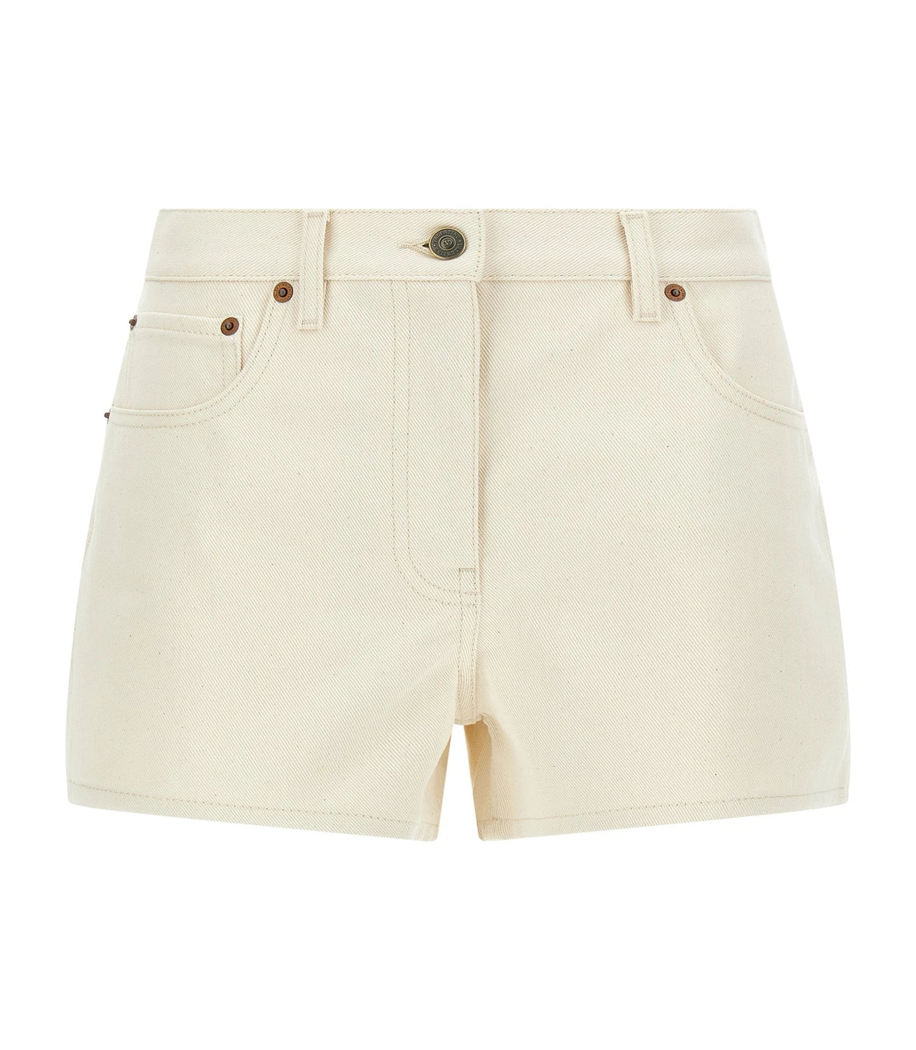 Valentino Garavani Chino Short in beige, Cotton