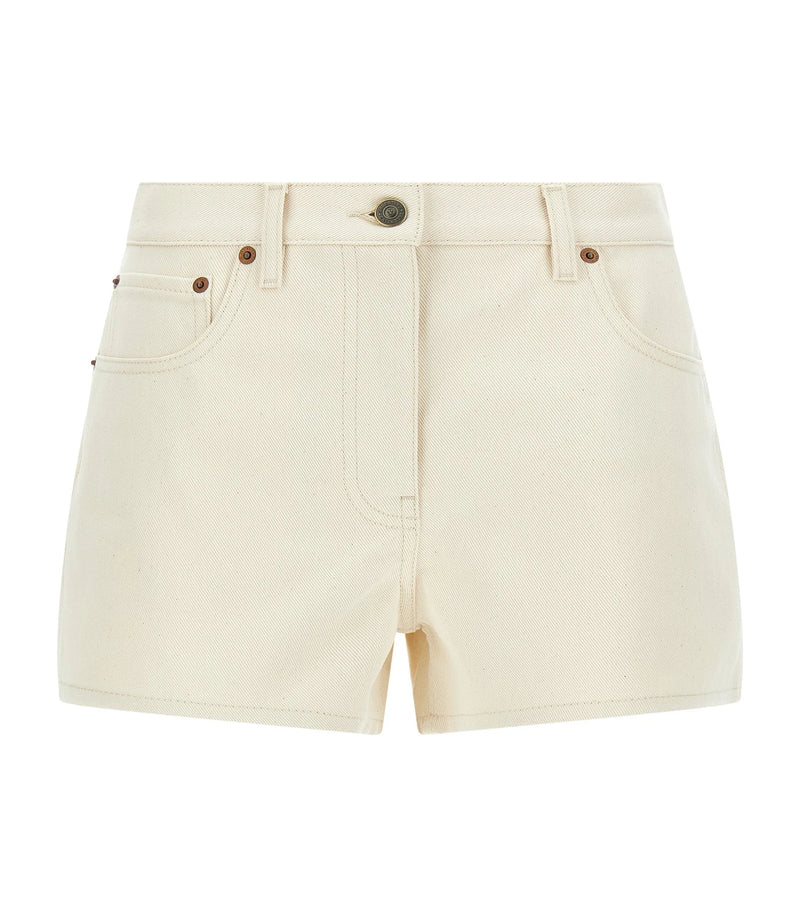 Valentino Garavani Chino Short in beige, Cotton
