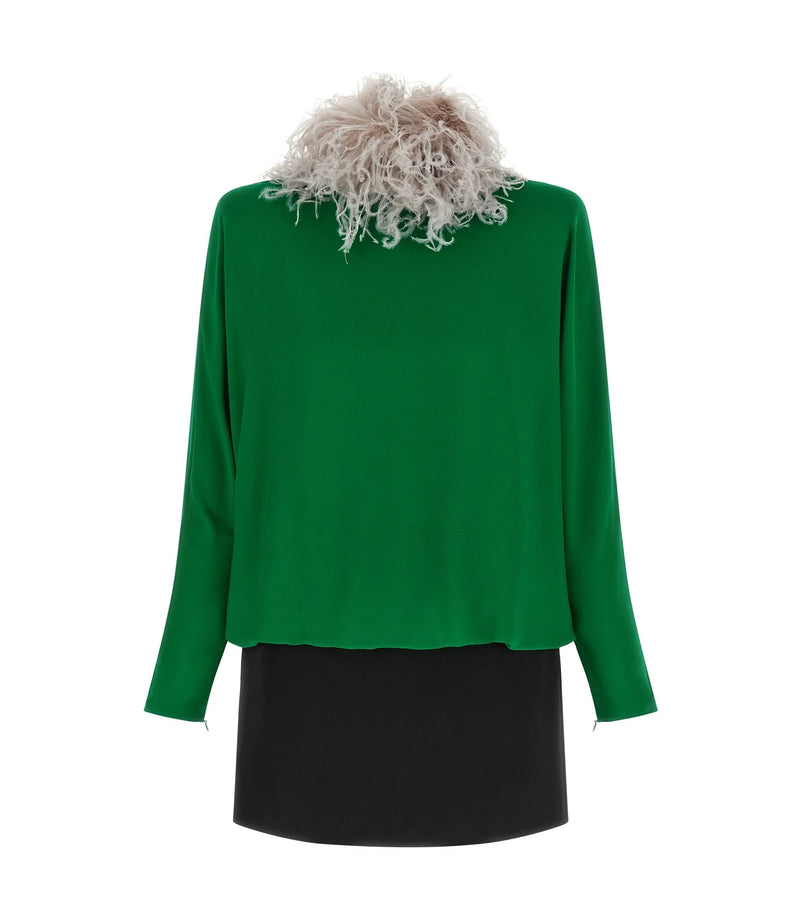 Valentino Garavani Dresse in green, Silk