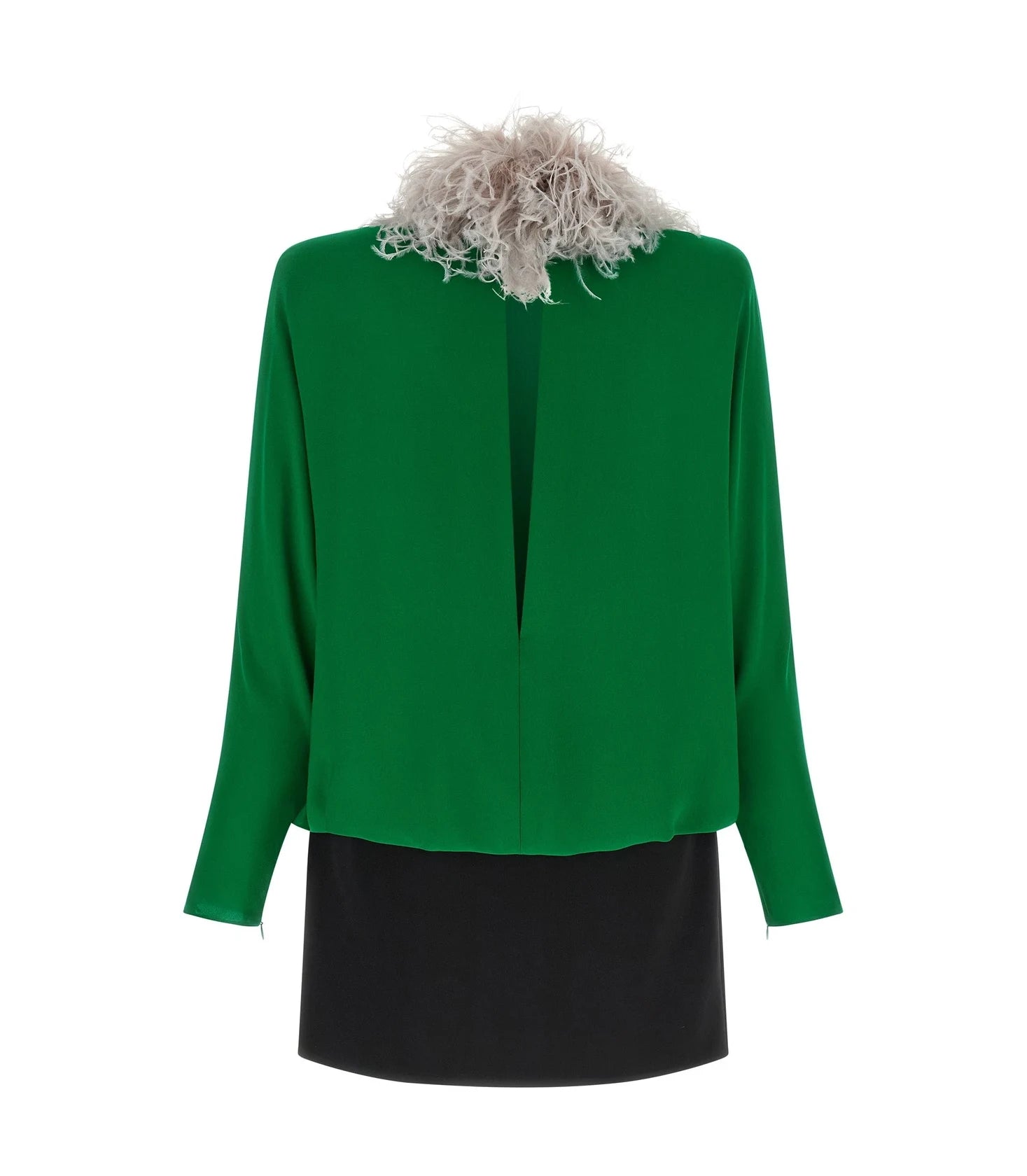 Valentino Garavani Dresse in green, Silk — view 3