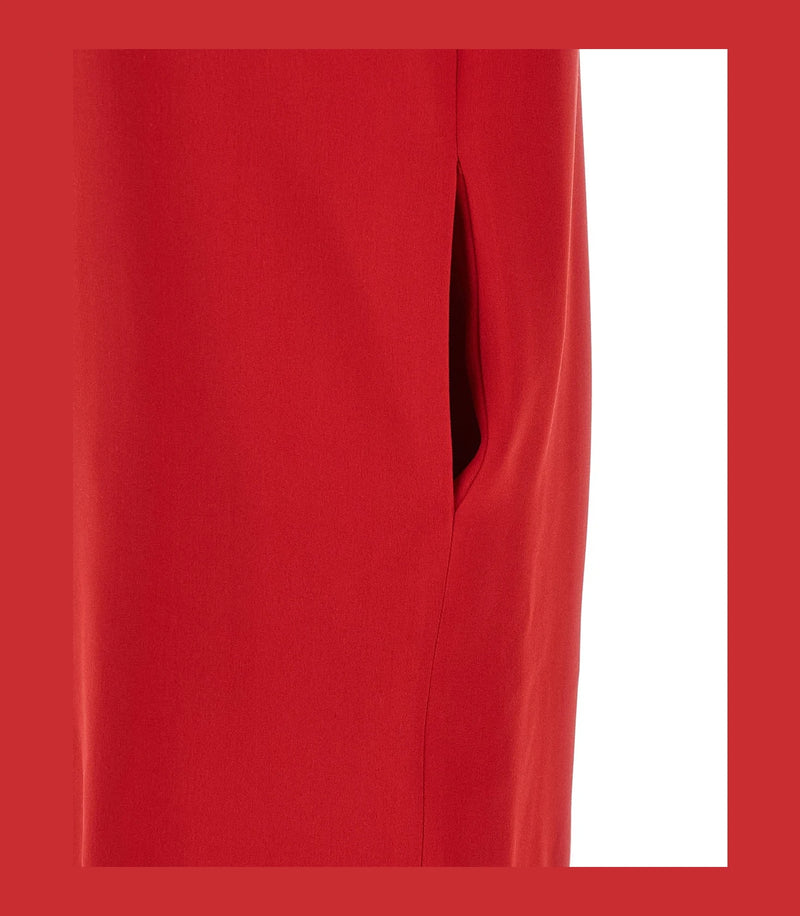 Valentino Garavani Dresse in red, Silk — view 4