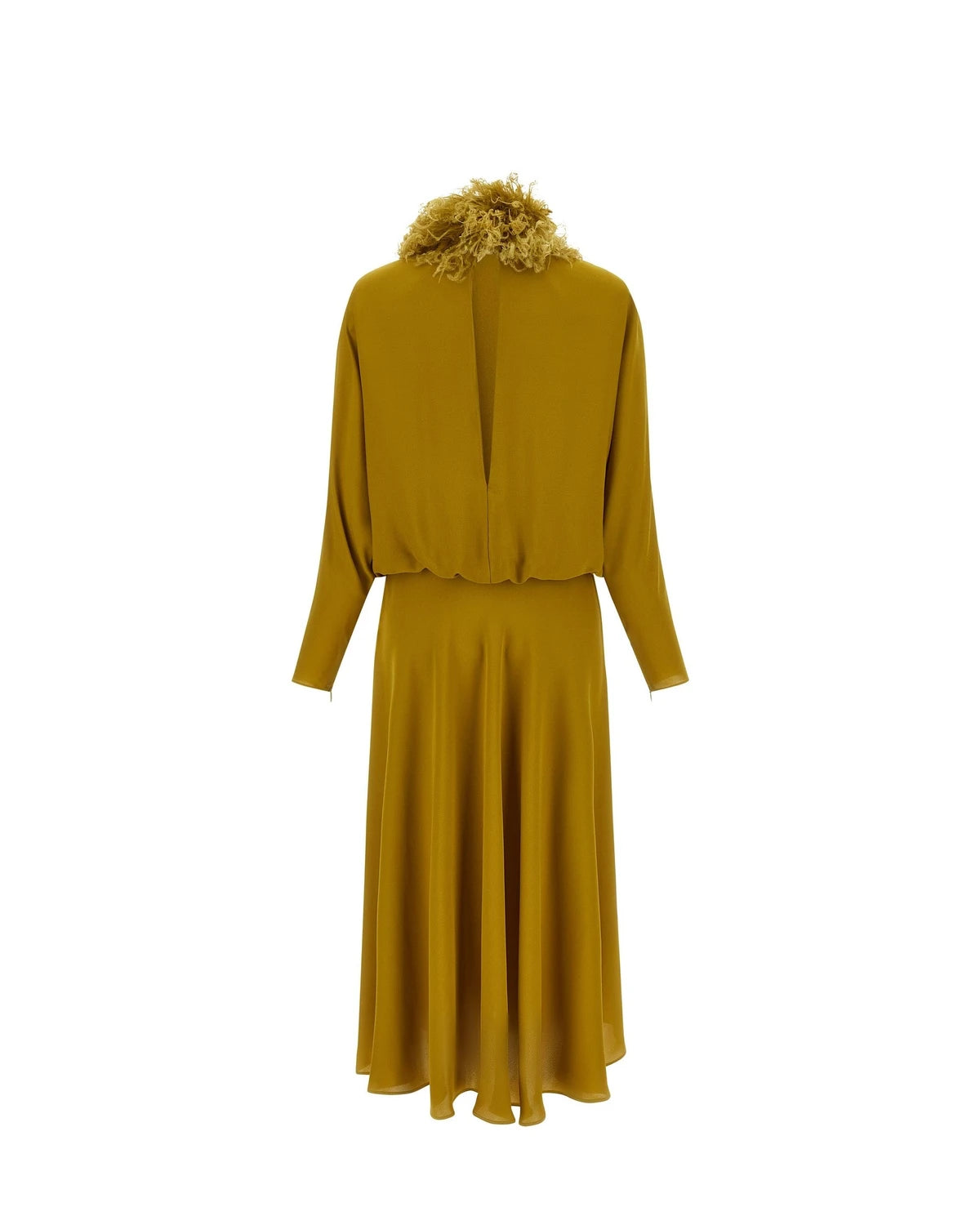 Valentino Garavani Dresse in yellow, Silk — view 3