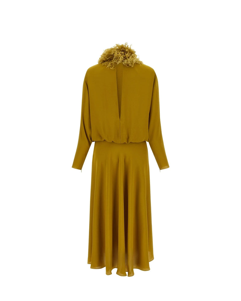 Valentino Garavani Dresse in yellow, Silk — view 3
