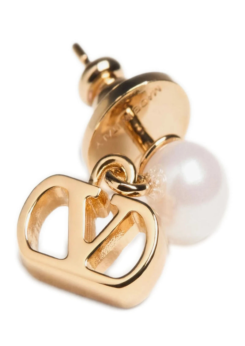 Valentino Garavani Earring in gold, Brass — view 3