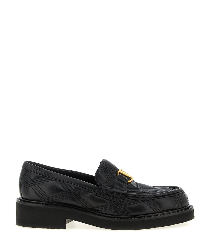 Valentino Garavani Loafers in black, Lamb Leather