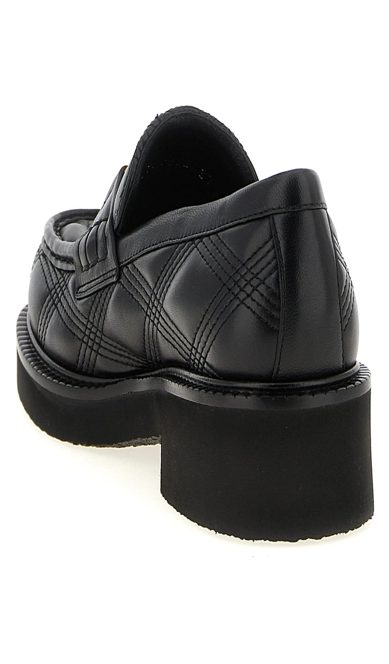 Valentino Garavani Loafers in black, Lamb Leather — view 3