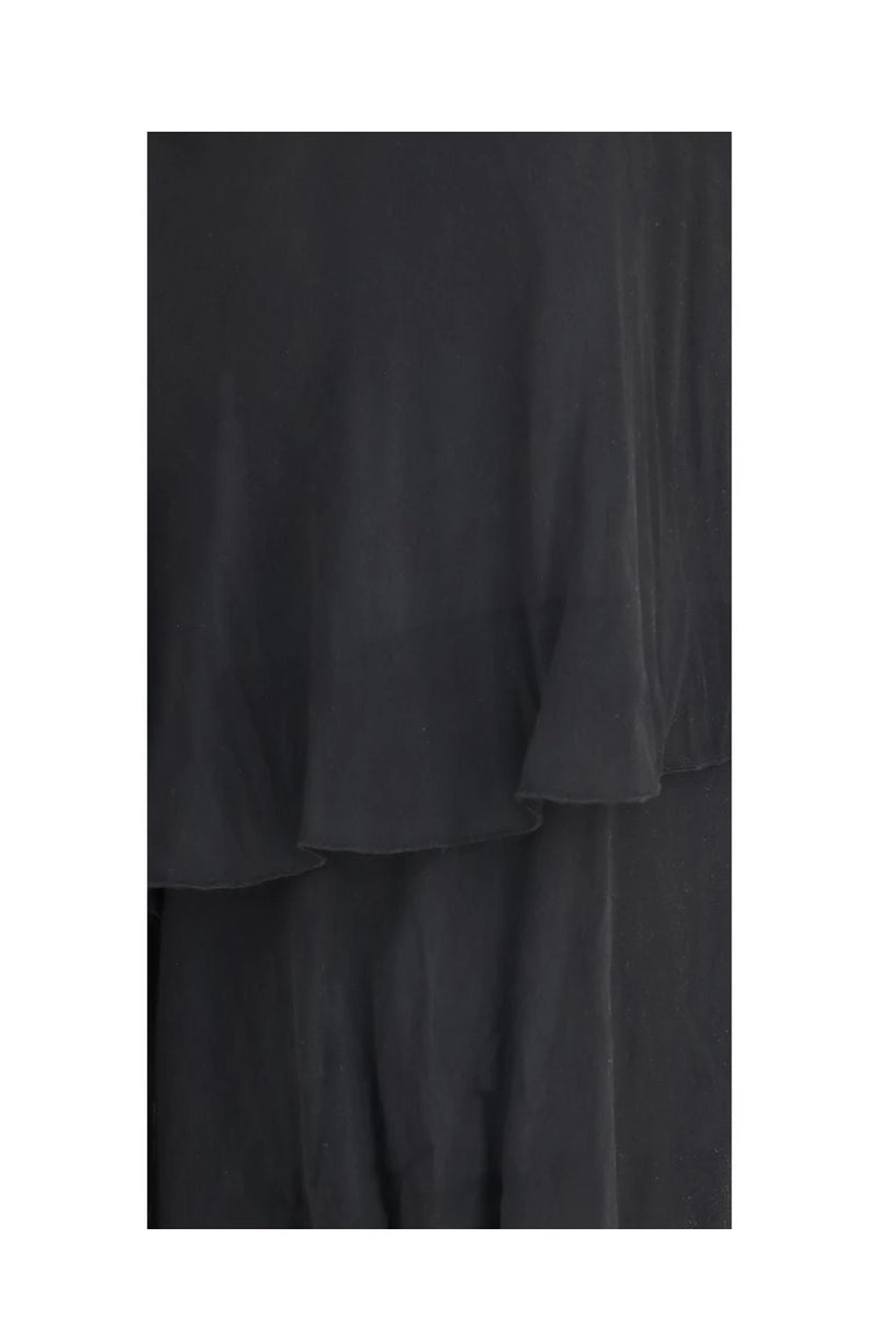 Valentino Garavani Palazzo Pant in black, Silk — view 3