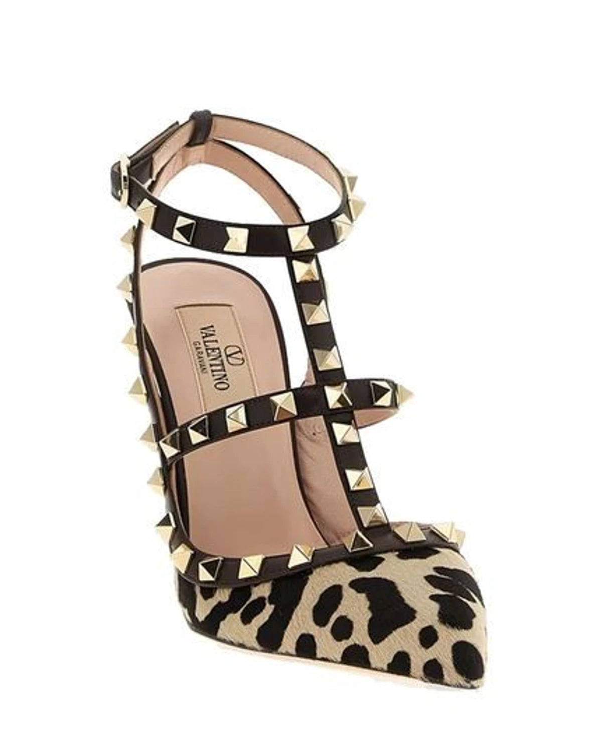 Valentino Garavani Pumps in brown, Calf Leather — view 2