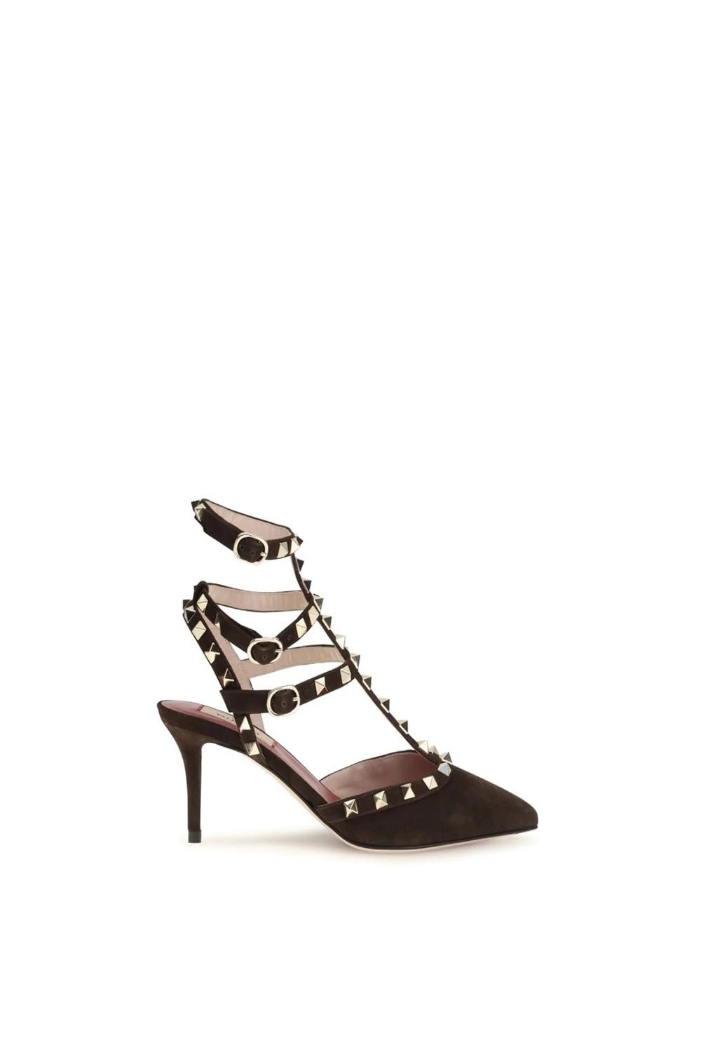 Valentino Garavani Brown Suede Pumps 
