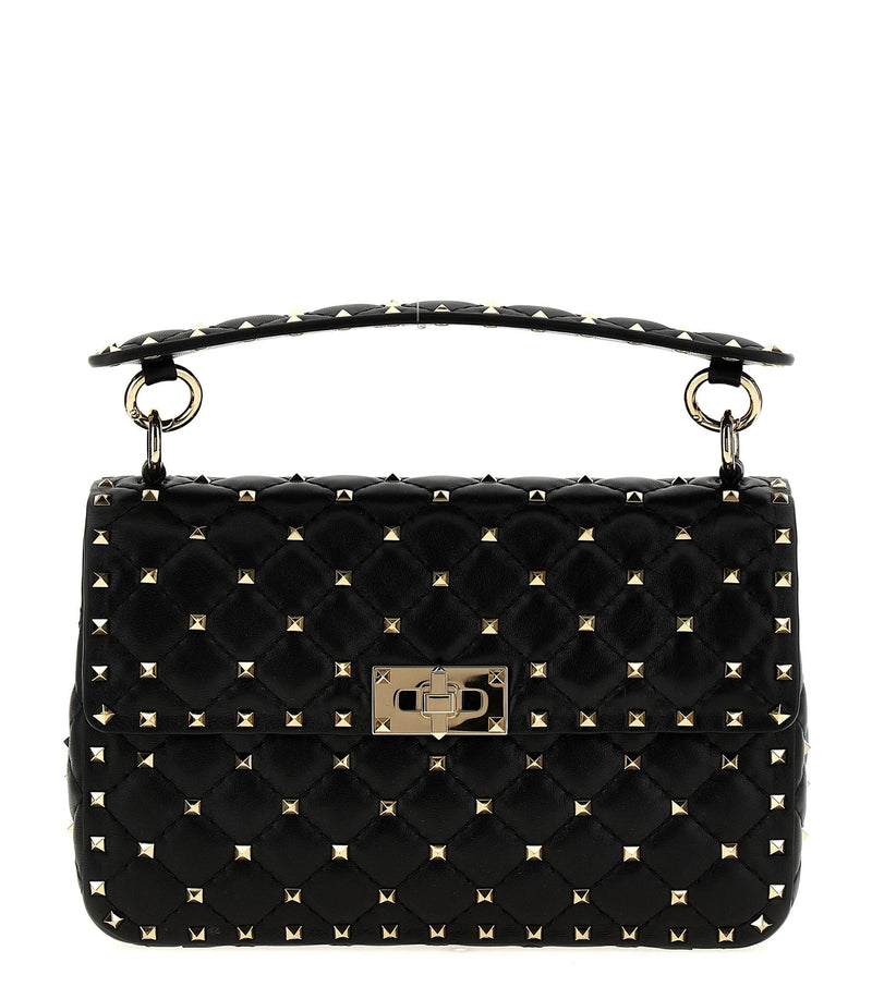 Valentino Garavani Satchel Bag in black, Lamb Leather