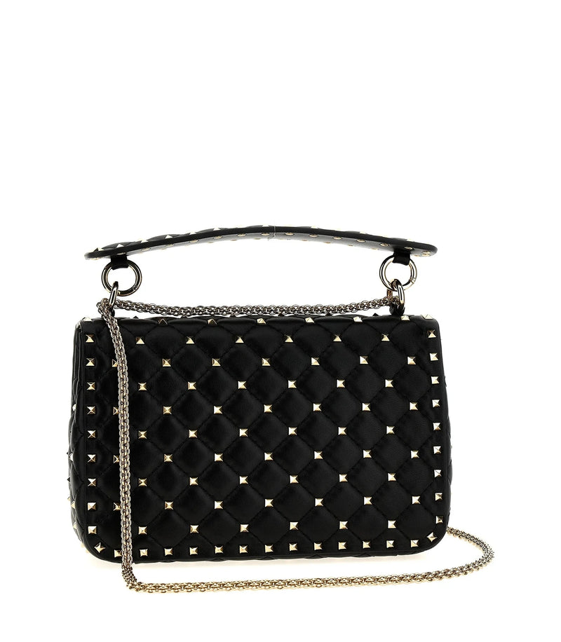 Valentino Garavani Satchel Bag in black, Lamb Leather — view 2