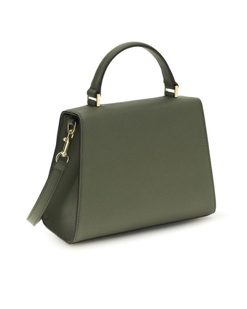Valentino Garavani Satchel Bag in green, Calf Leather — view 3