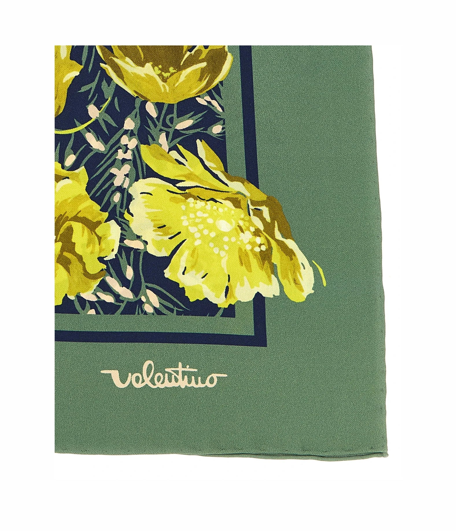 Valentino Garavani Scarves & Shawl in green, Silk — view 2
