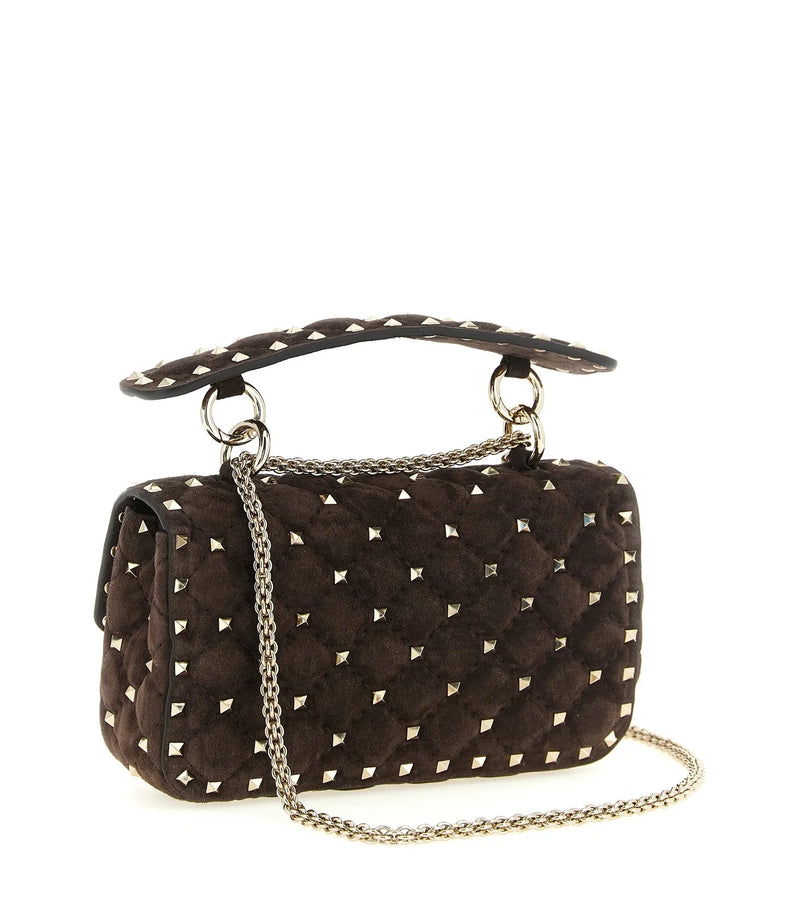 Valentino Garavani Shoulder Bag in brown, Calfskin Leather — view 2