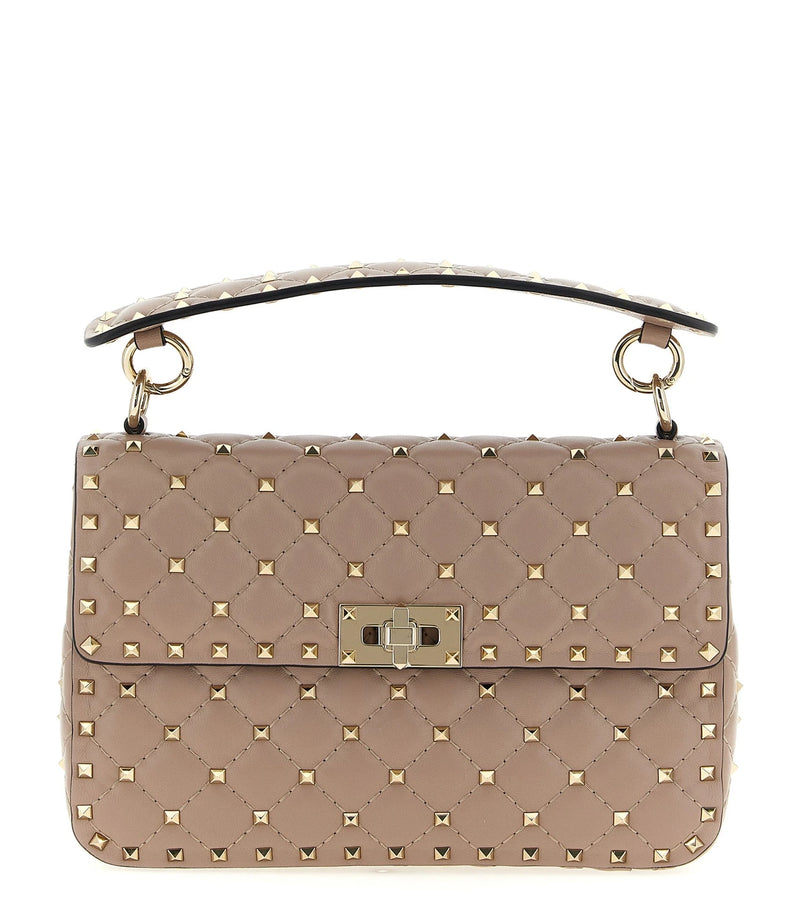 Valentino Garavani Shoulder Bag in pink, Lamb Leather