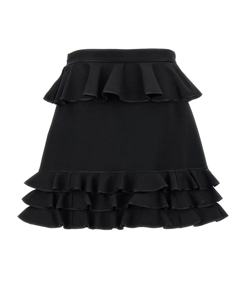 Valentino Garavani Skirt in black, Virgin Wool — view 2