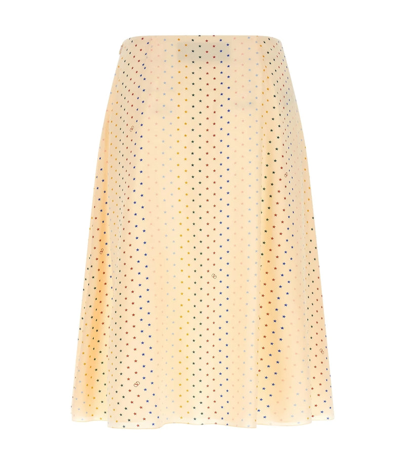 Valentino Garavani Skirt in pink, Silk — view 2
