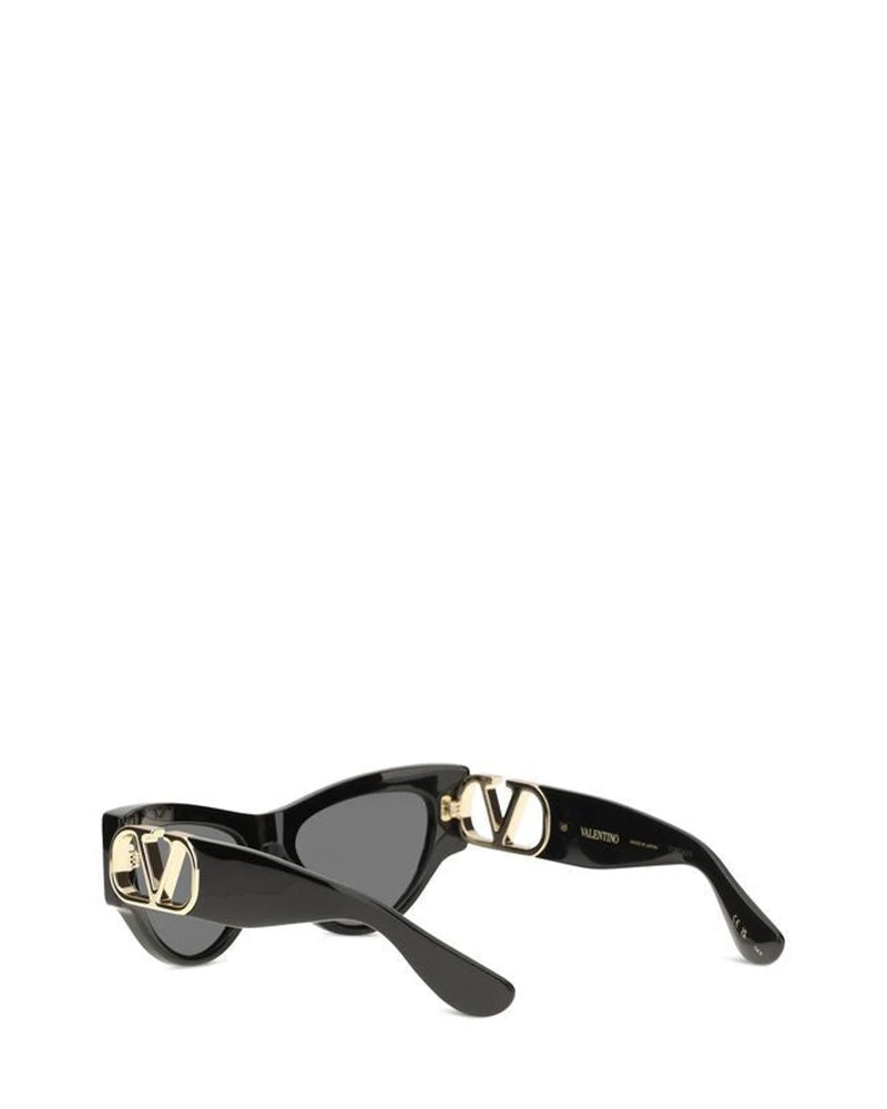 Valentino Garavani Sunglasse in black, Acetate — view 3
