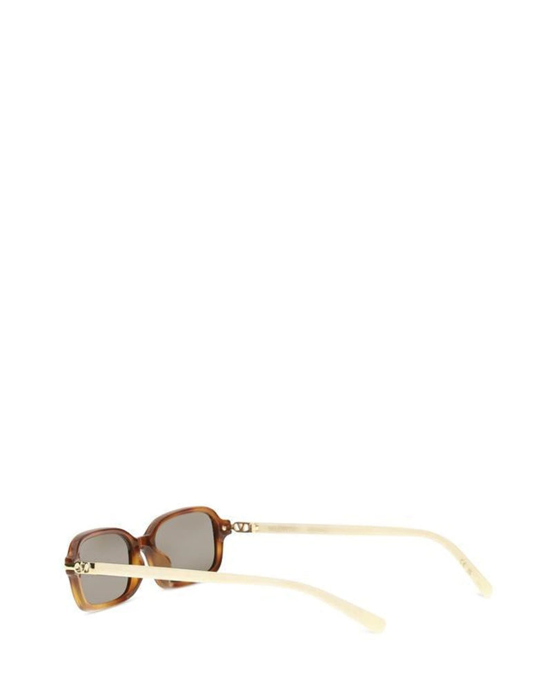 Valentino Garavani Sunglasse in brown, Acetate — view 3