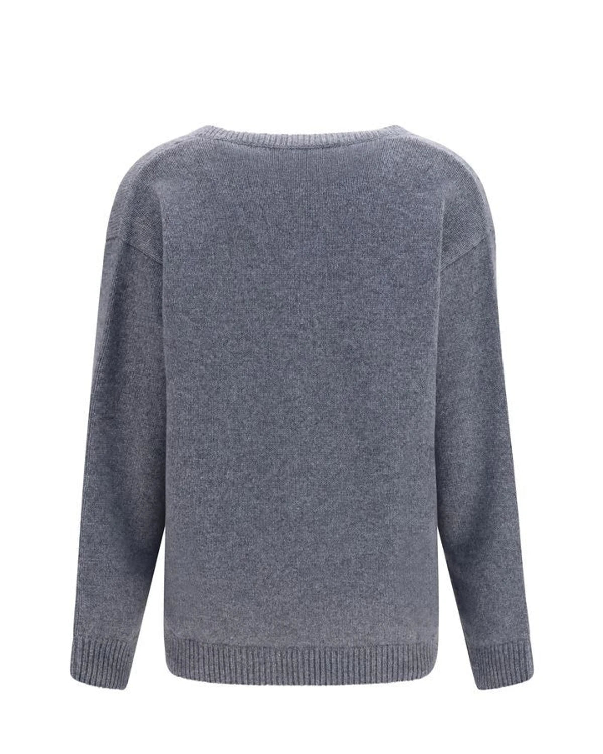 Valentino Garavani Sweater in gray, Kashmir — view 2