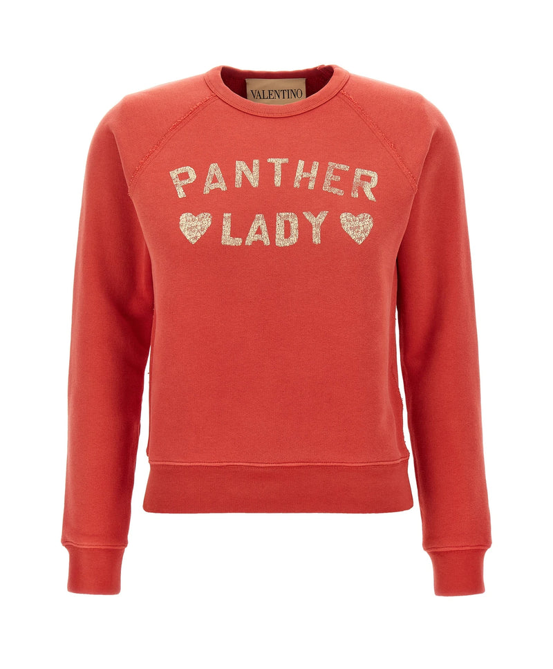 Valentino Garavani Sweatshirt in red, Cotton