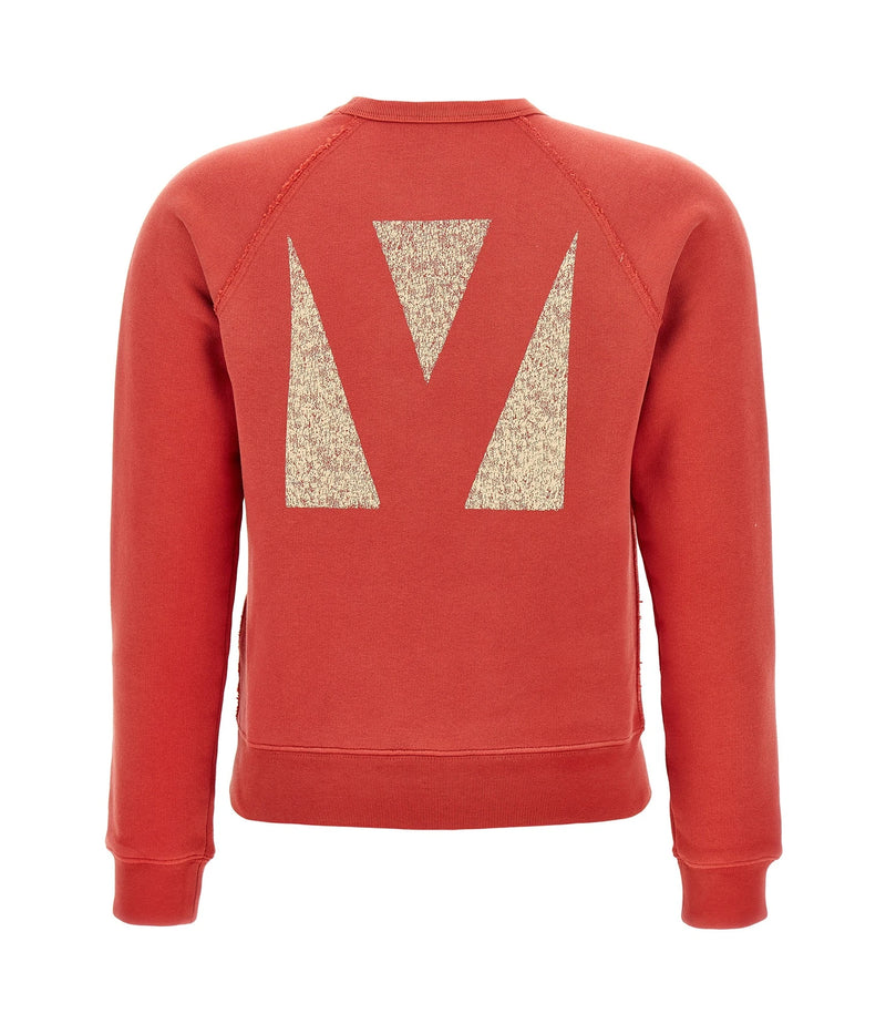 Valentino Garavani Sweatshirt in red, Cotton — view 2