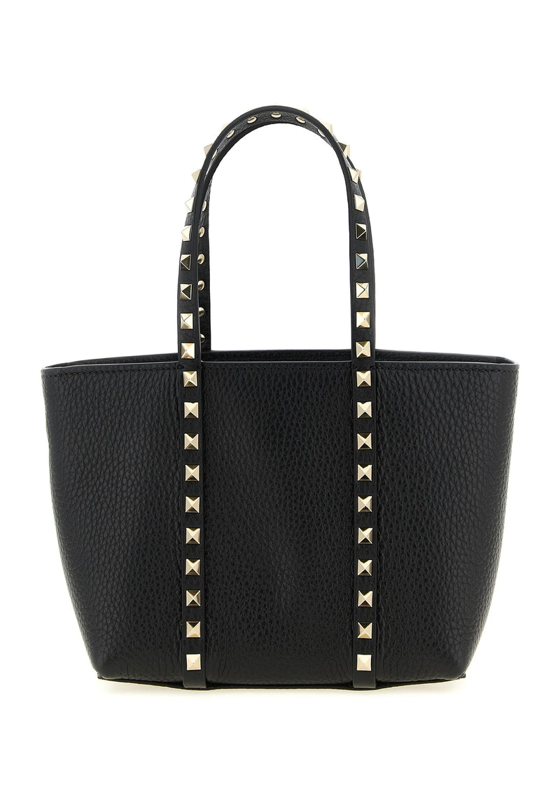 Valentino Garavani Tote Bag in black, Calfskin Leather