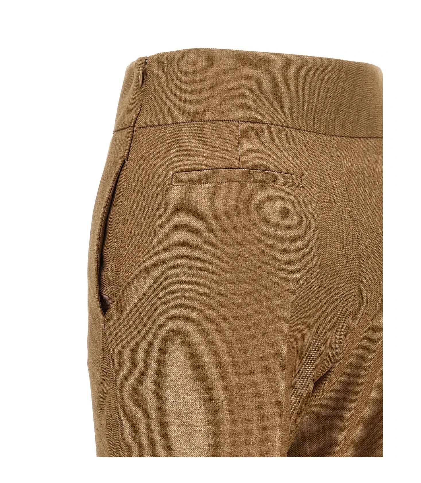 Valentino Garavani Trouser in beige, Virgin Wool — view 4