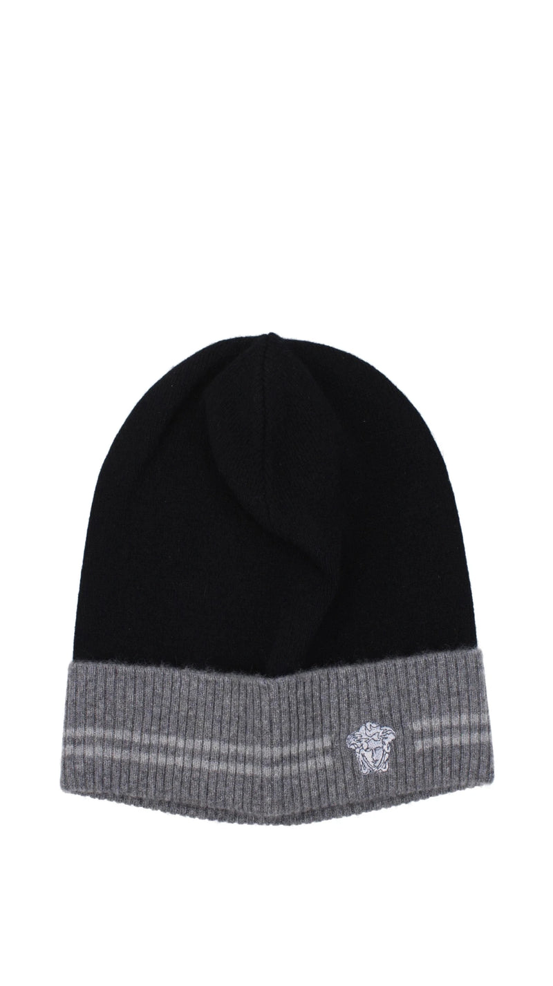 Versace Beanie in black