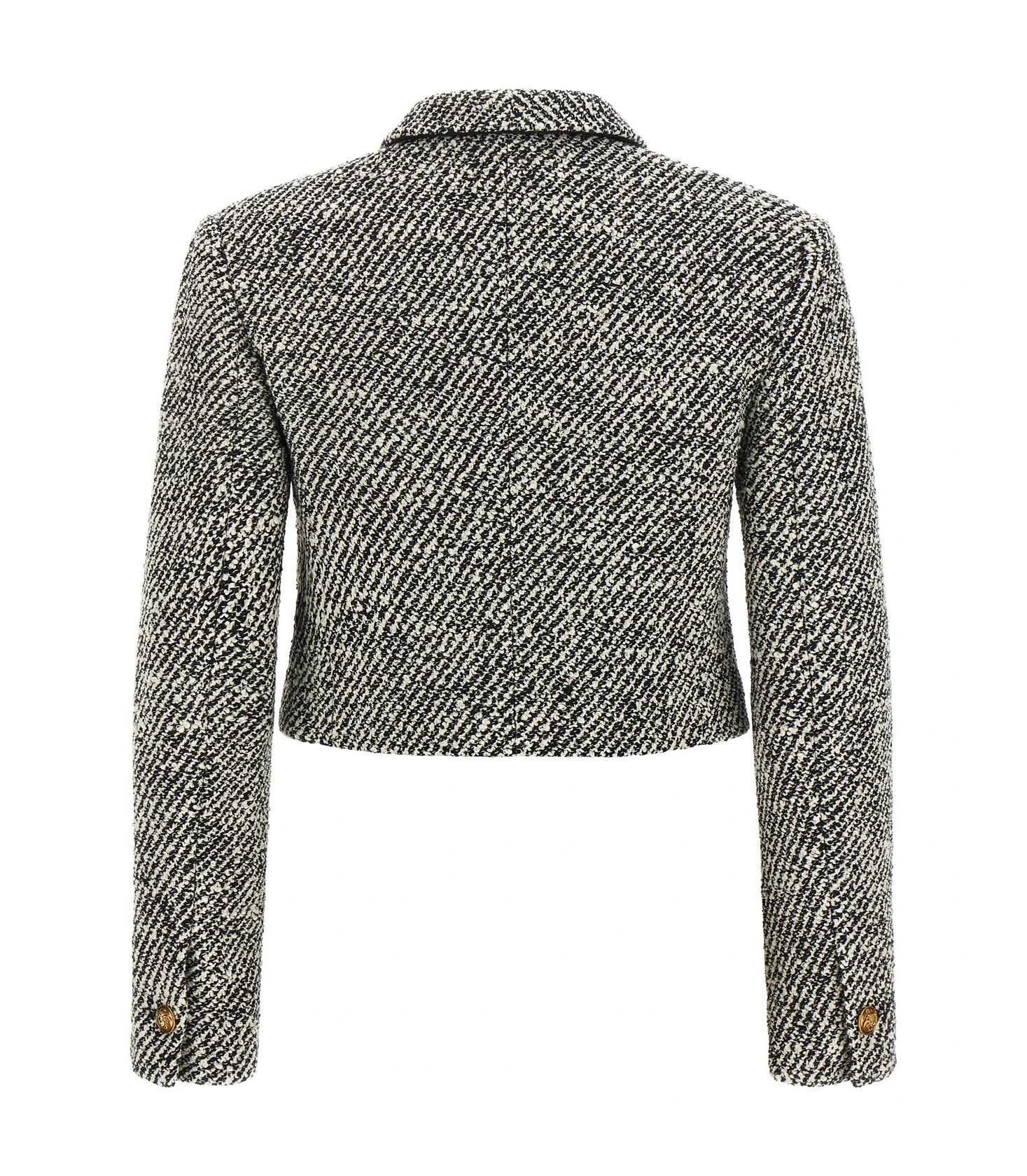 Versace Bolero Jacket in multicolor, Virgin Wool — view 2