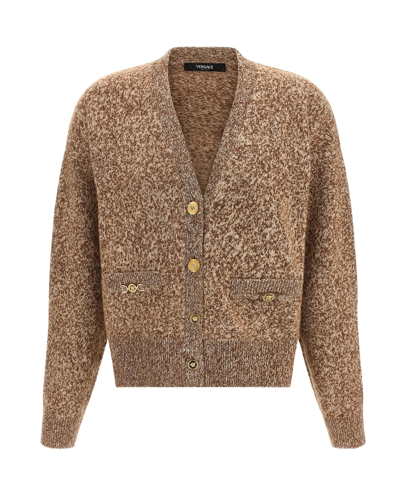 Versace Cardigan in beige, Wool