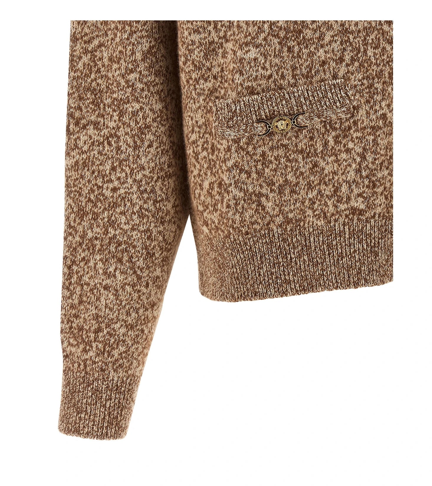 Versace Cardigan in beige, Wool — view 4