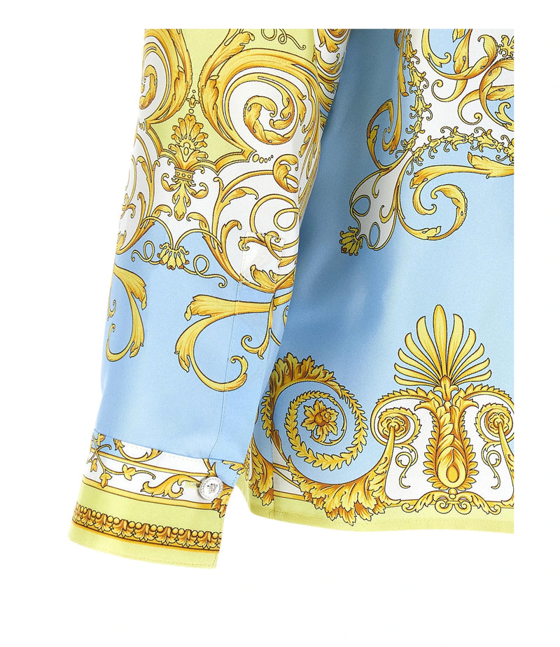 Versace Dress Shirt in multicolor, Silk — view 4